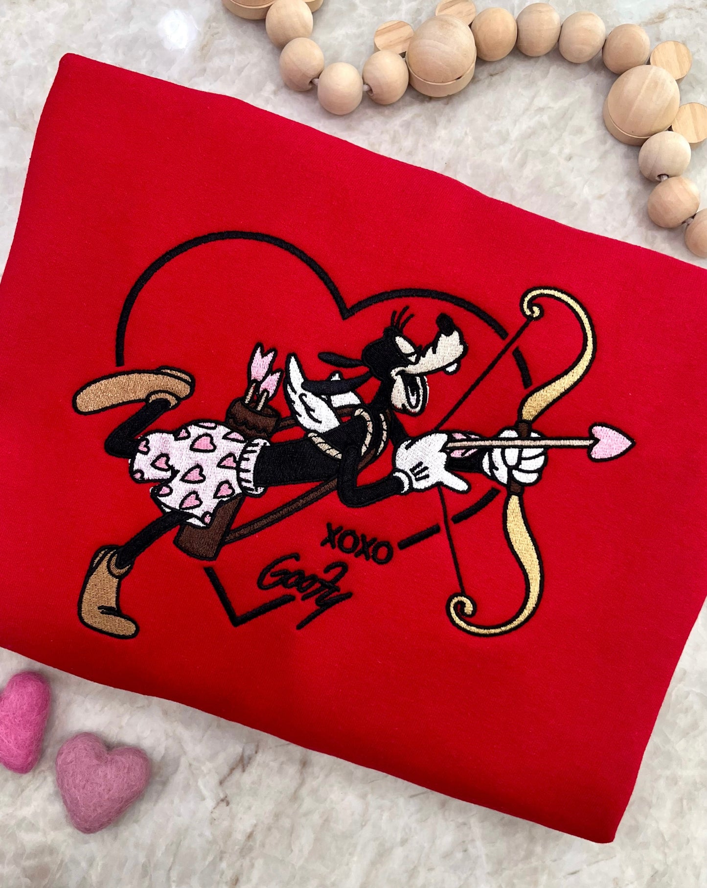Oopsie Sweater - Love's Goofiest Archer XXL