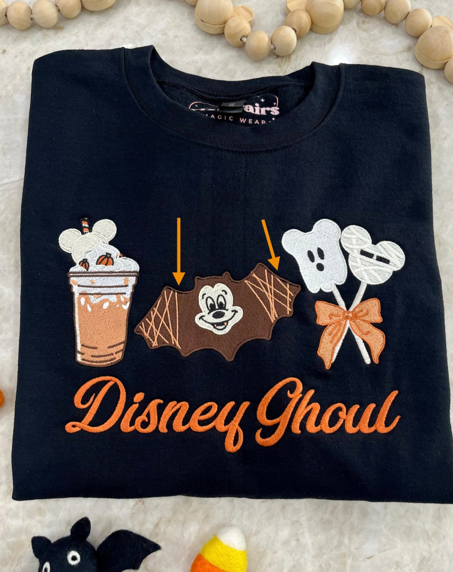 Oopsie Sweater - Spooky Snacks Large