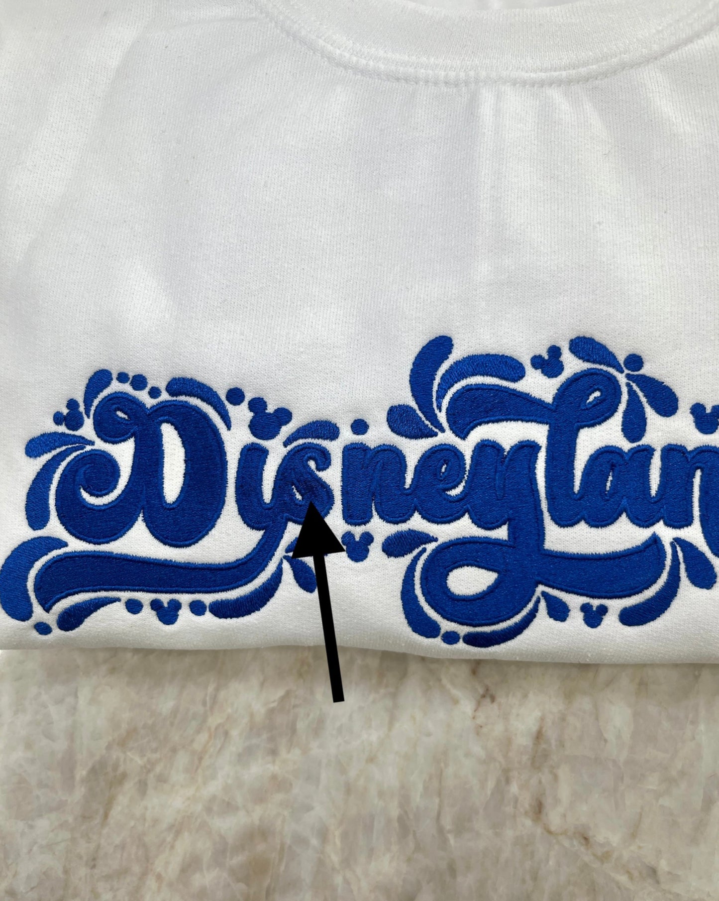 Oopsie Sweater - Talavera Azul Large
