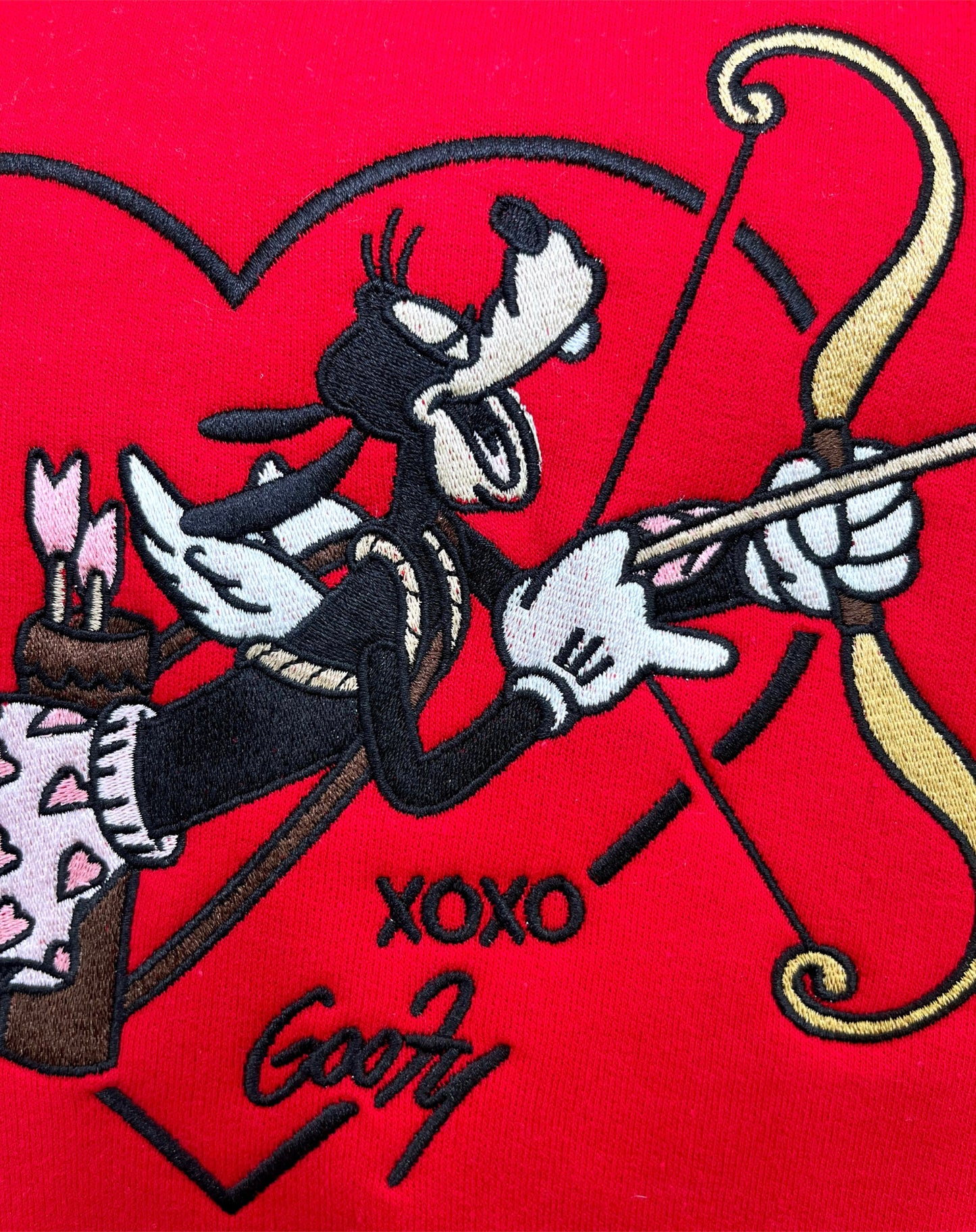 Oopsie Sweater - Love's Goofiest Archer XXL