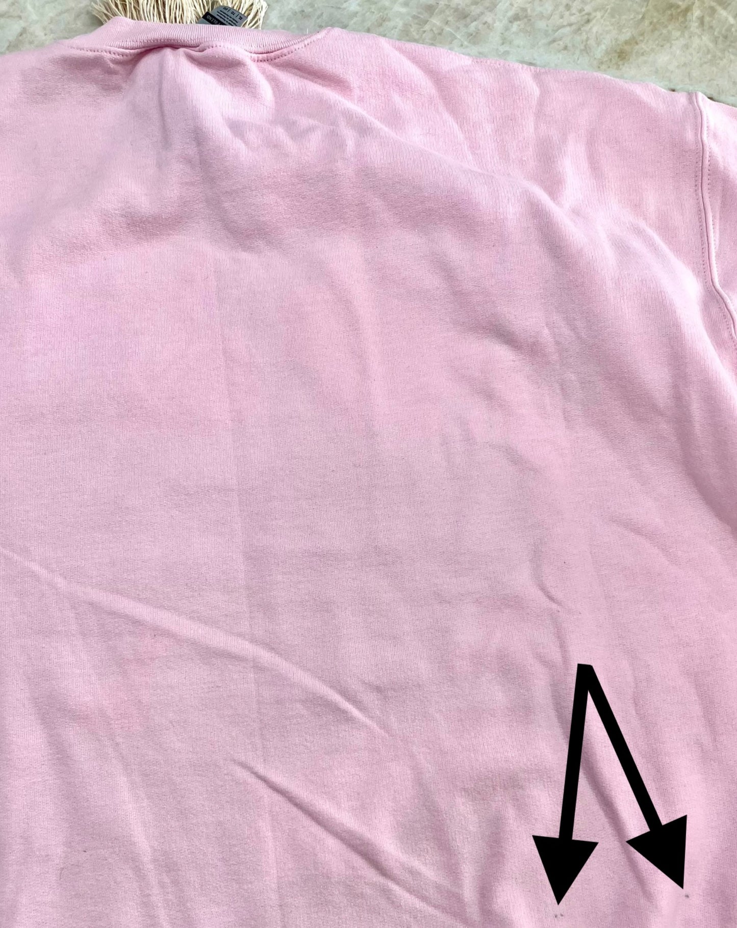 Oopsie Sweater - Talavera Rosa Con Blanco XL