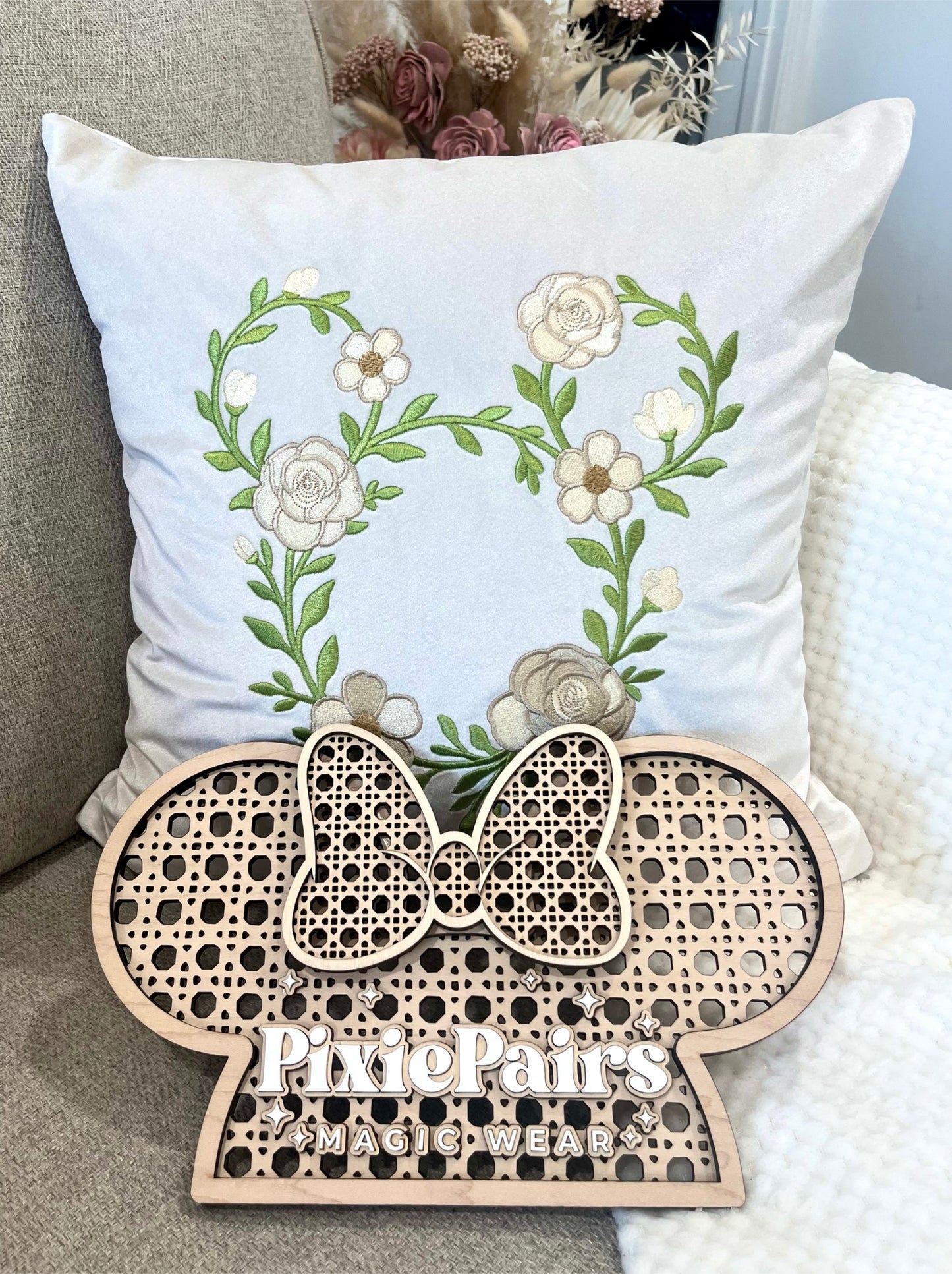Magic in Bloom - Throw Pillow