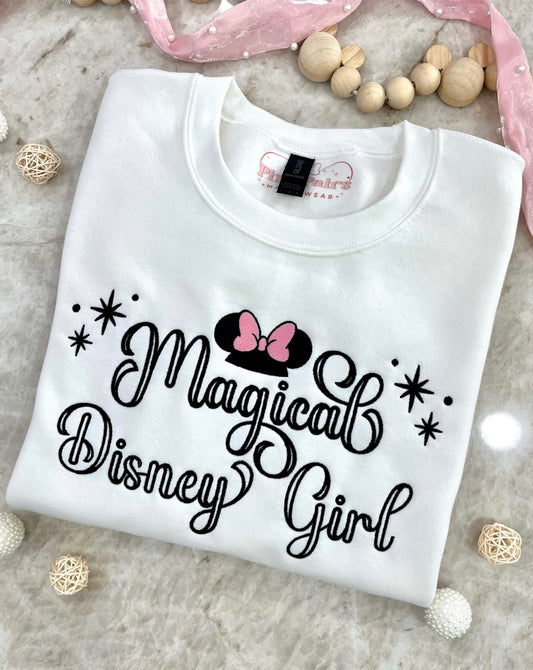 Magical Park Girl Crewneck