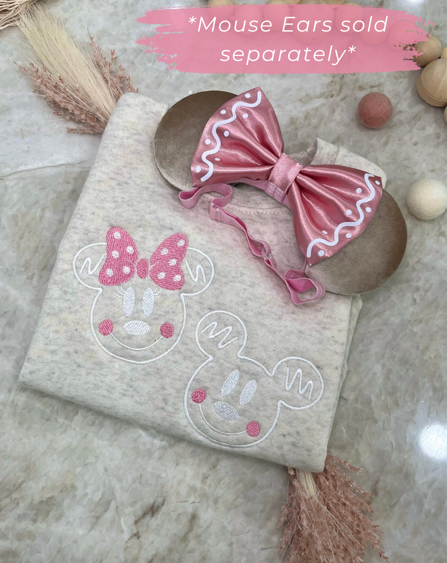 Gingerbread Mouse Crewneck - Baby/Toddler