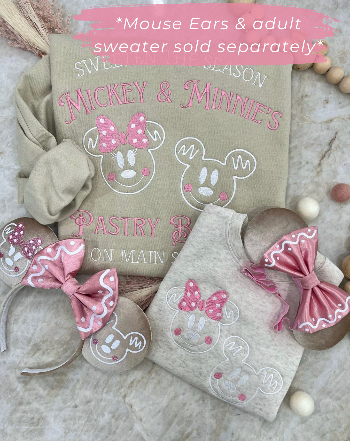 Gingerbread Mouse Crewneck - Baby/Toddler
