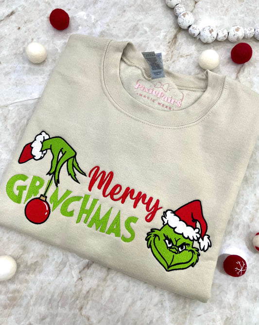 Green Grouch Crewneck