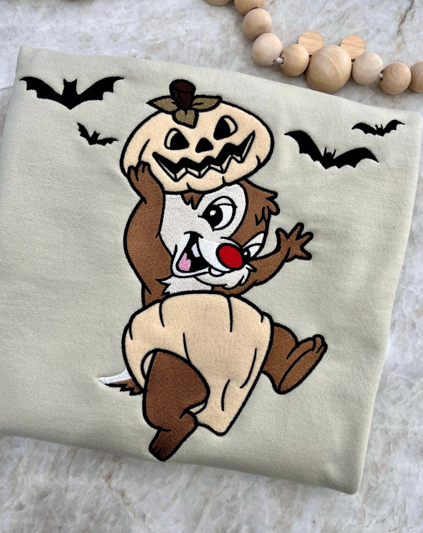 Oopsie Sweater - Spooky Chipmunk Small