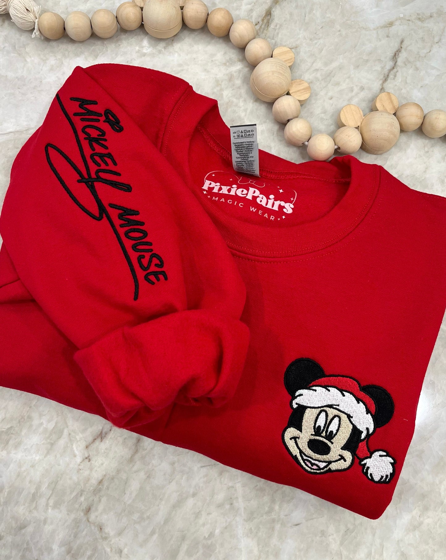 Christmas Autograph Crewneck - Mr. Mouse