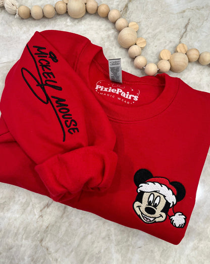 Christmas Autograph Crewneck - Mr. Mouse