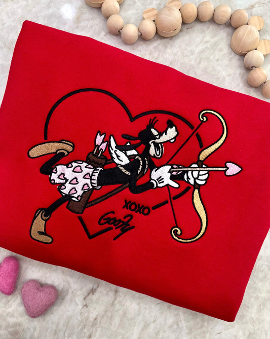 Oopsie Sweater - Love's Goofiest Archer XXL