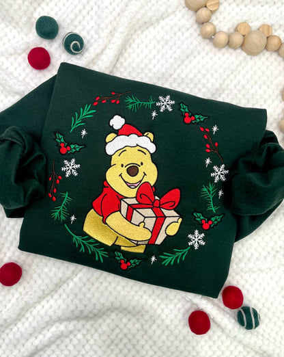 Holly Jolly Hunny Bear Crewneck