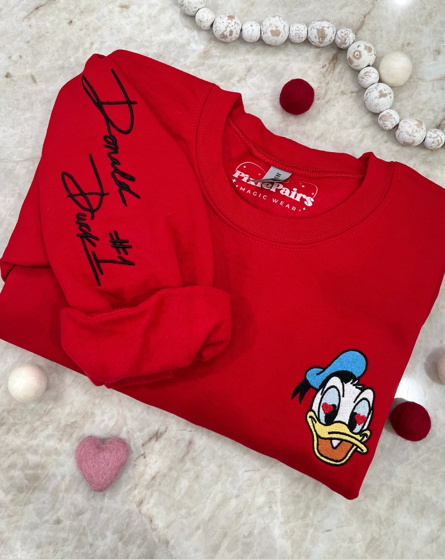 Valentine Autograph Crewneck - Mr. Duck