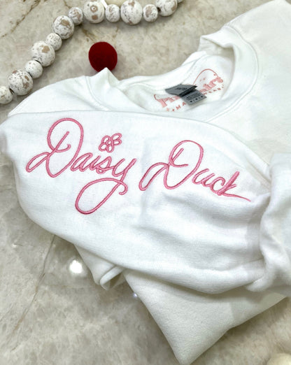 Valentine Autograph Crewneck - Mrs. Duck
