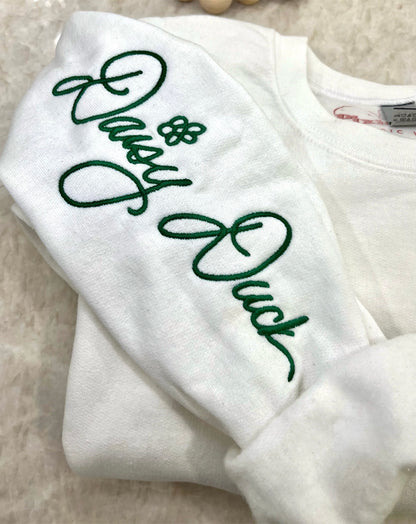 Oopsie Sweater - Christmas Autograph Mrs. Duck Medium