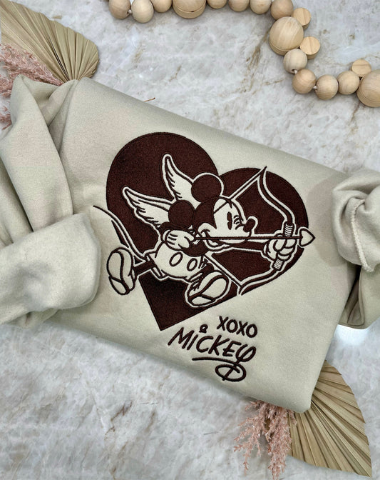 Cupid's Little Mouse Crewneck