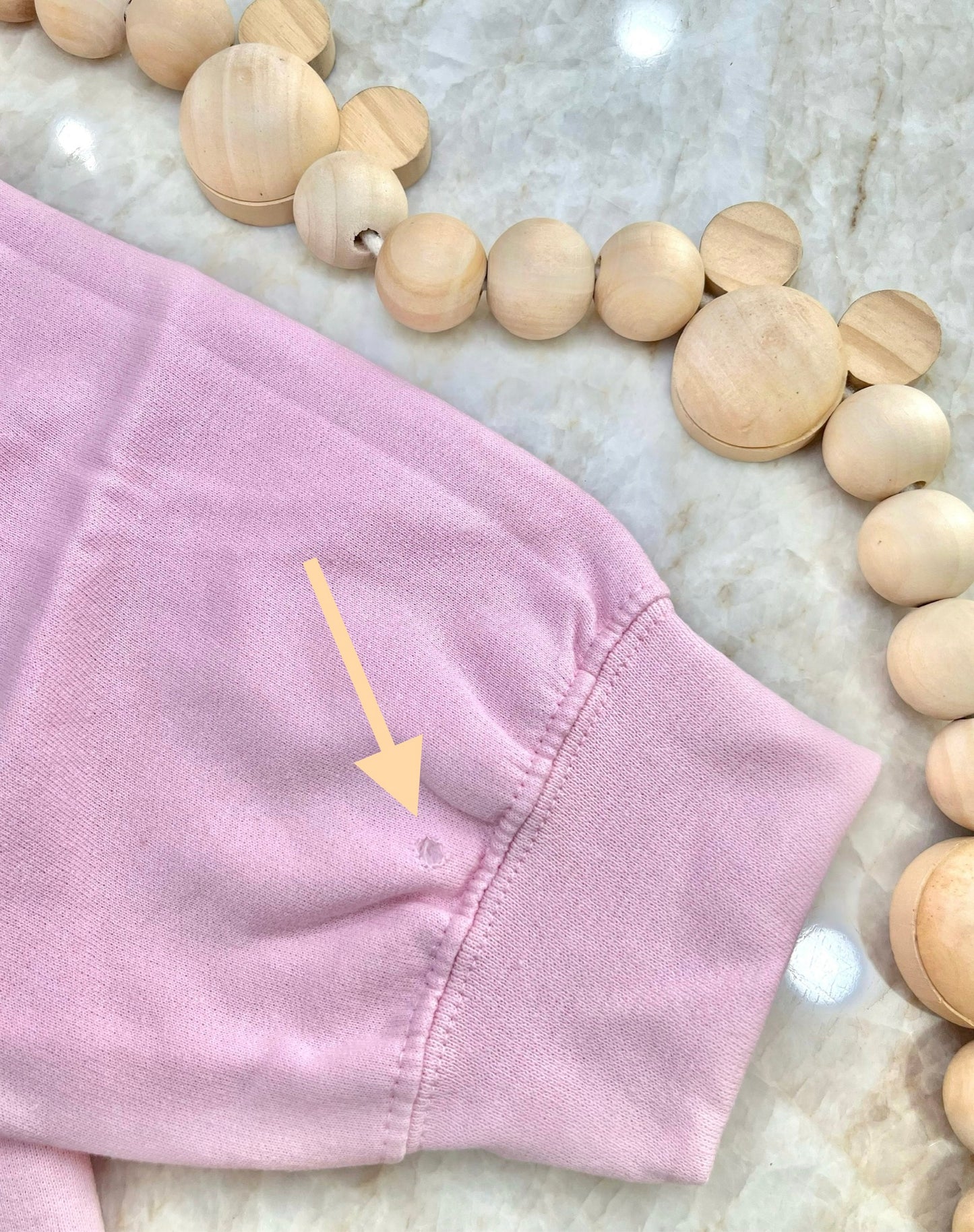 Oopsie Sweater - Talavera Rosa Con Blanco Large