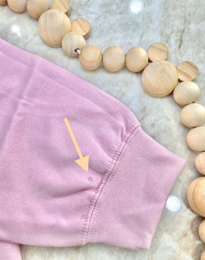 Oopsie Sweater - Talavera Rosa Con Blanco Large