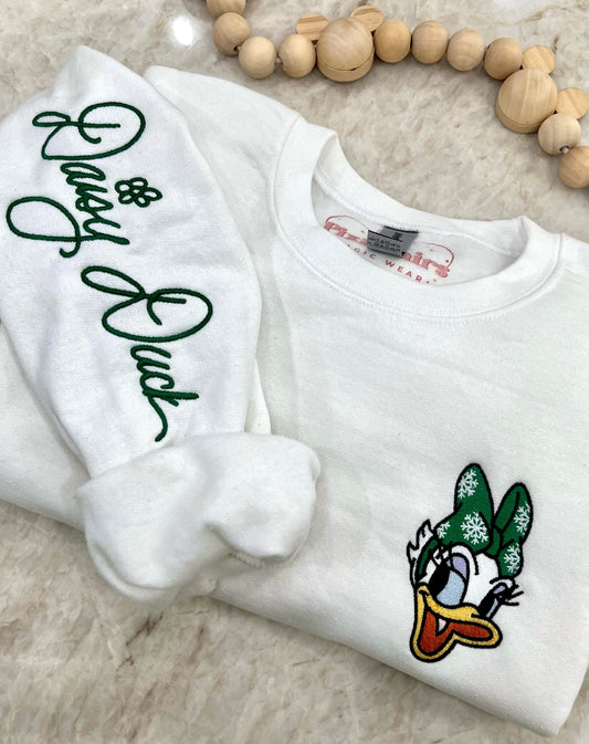 Oopsie Sweater - Christmas Autograph Mrs. Duck Medium