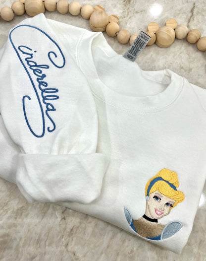 Oopsie Sweater - Magical Autograph Midnight Princess Medium