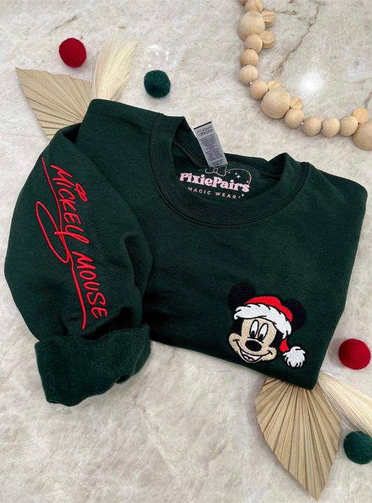 Christmas Autograph Crewneck - Mr. Mouse