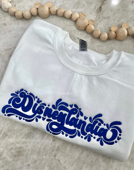 Oopsie Sweater - Talavera Azul Large