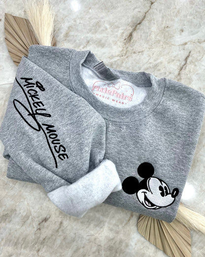 Magical Autograph Crewneck - Mr. Mouse