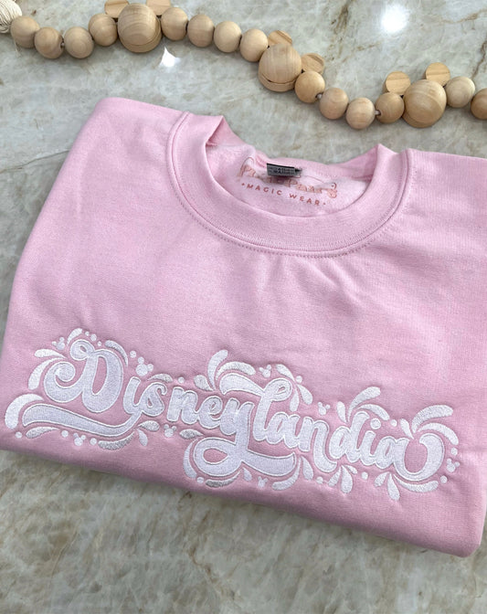 Oopsie Sweater - Talavera Rosa Con Blanco Large