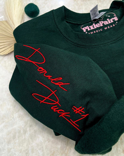 Christmas Autograph Crewneck - Mr. Duck