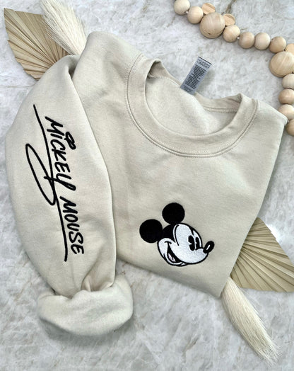 Magical Autograph Crewneck - Mr. Mouse