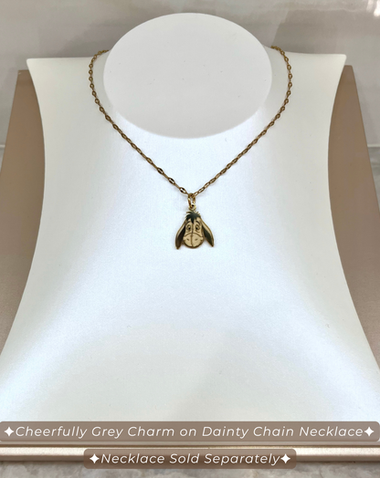 Cheerfully Grey - Charm Pendant