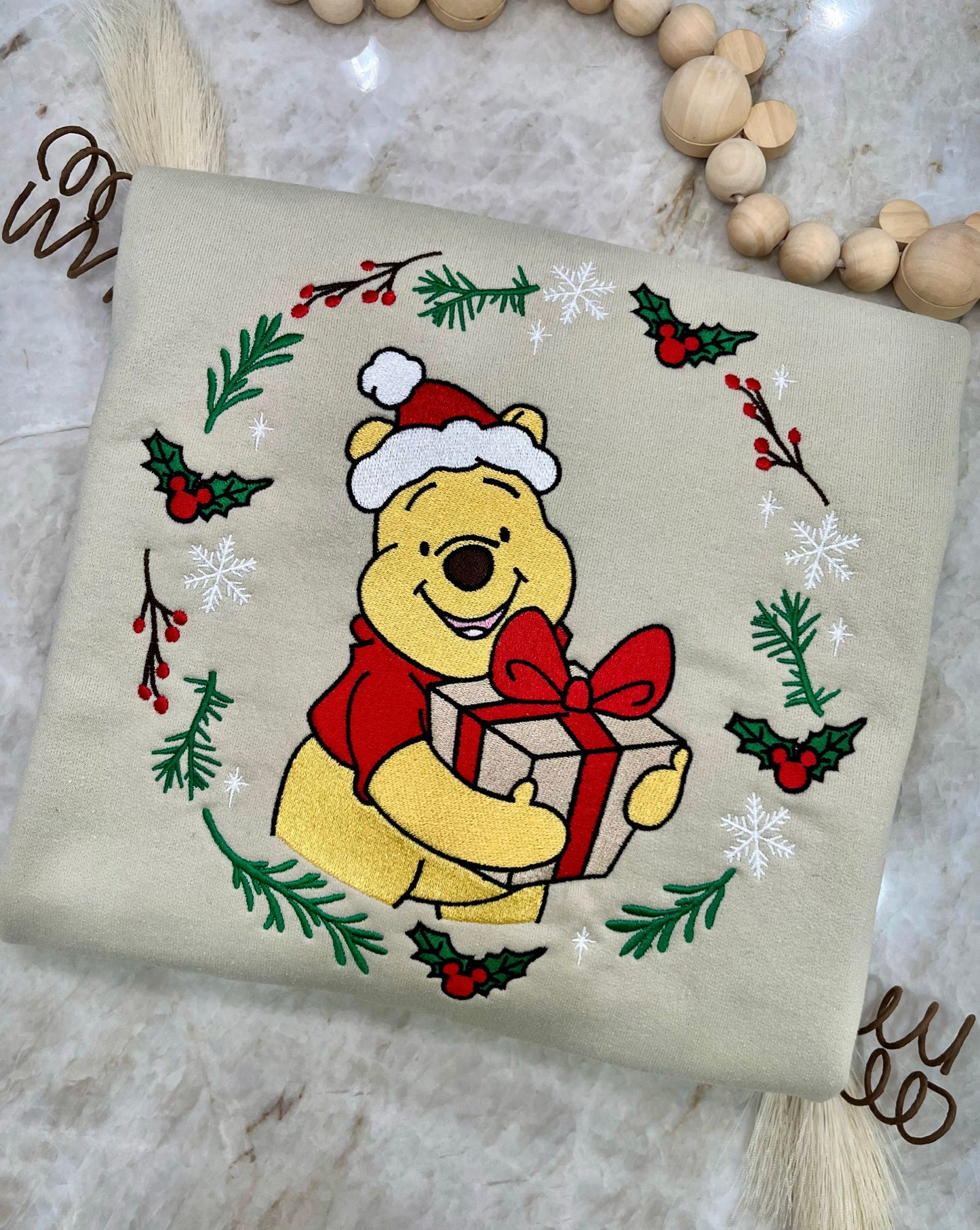 Holly Jolly Hunny Bear Crewneck