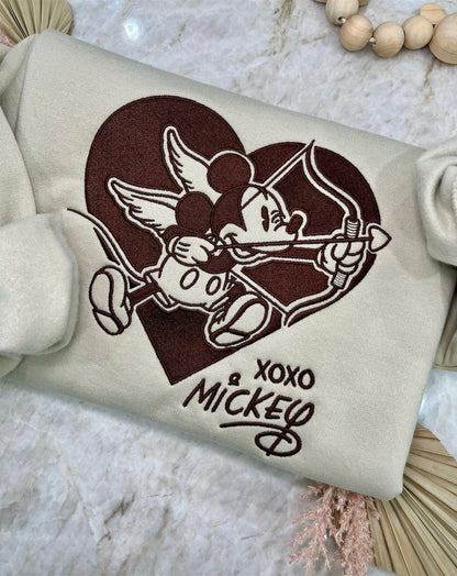 Cupid's Little Mouse Crewneck