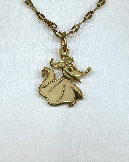 Ghostly Pup - Charm Pendant