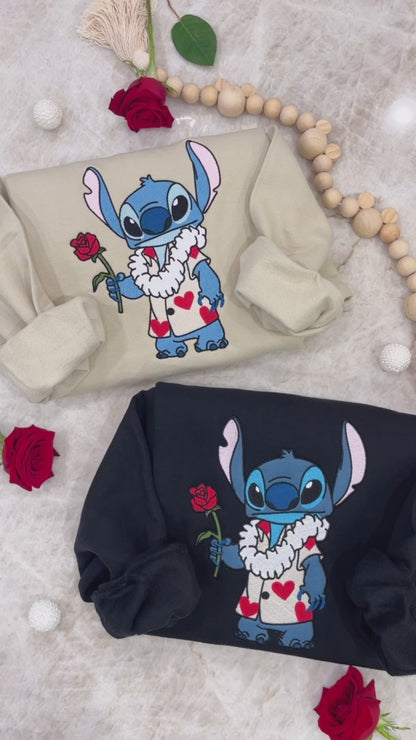 Intergalactic Lover Boy Crewneck - With Fabric