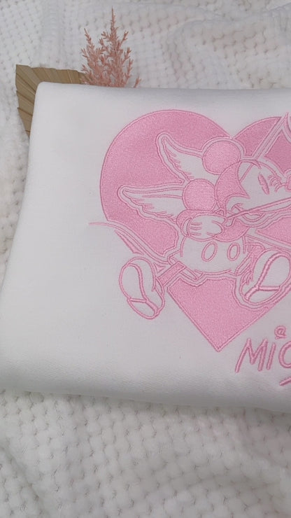 Cupid's Little Mouse Crewneck